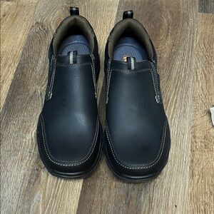 Skechers Men's Black Slip-On Loafers